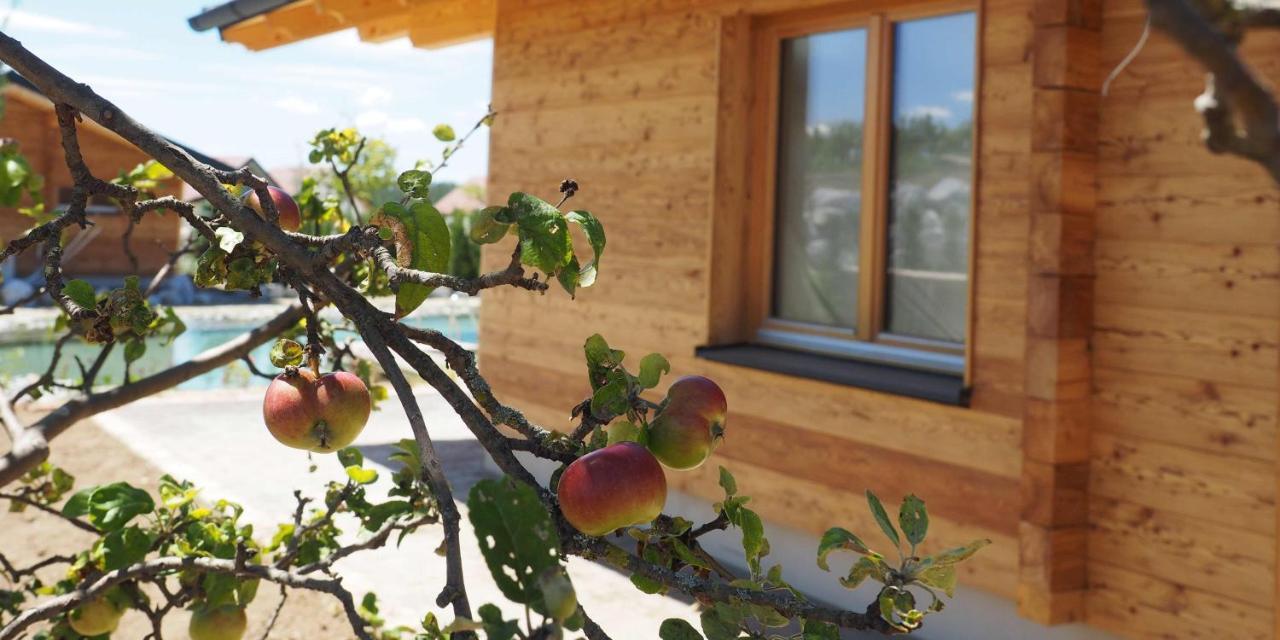 Kittenberger Chalets am Gartensee Schiltern bei Langenlois Exterior foto