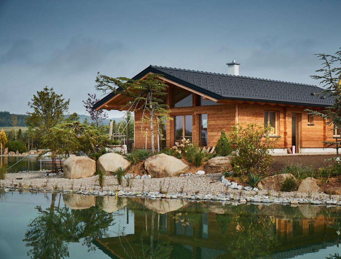Kittenberger Chalets am Gartensee Schiltern bei Langenlois Exterior foto