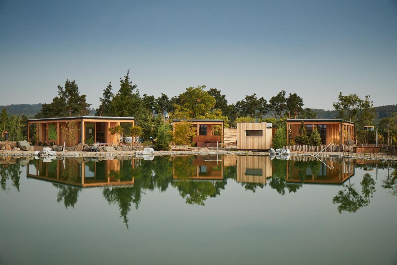 Kittenberger Chalets am Gartensee Schiltern bei Langenlois Exterior foto