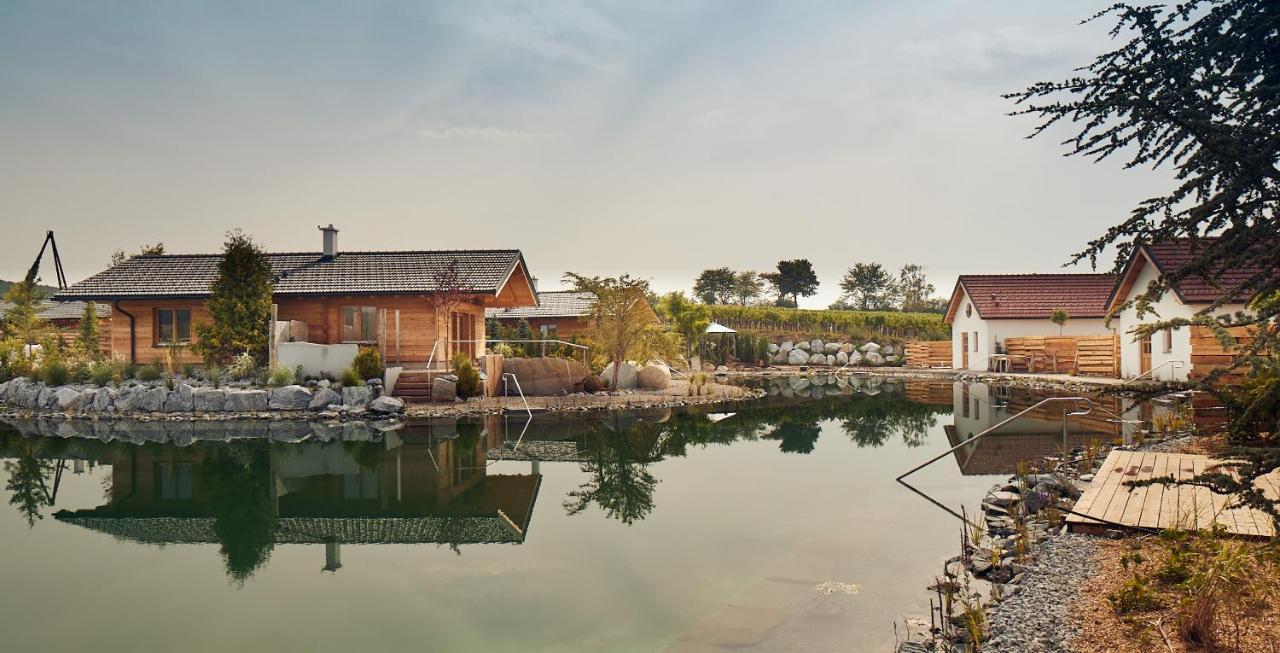 Kittenberger Chalets am Gartensee Schiltern bei Langenlois Exterior foto